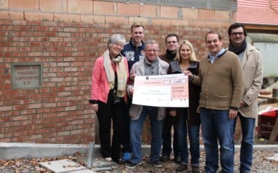 Mitgliederversammlung der Wildparkfreunde – Sparkasse Schweinfurt spendet 2.500 Euro
