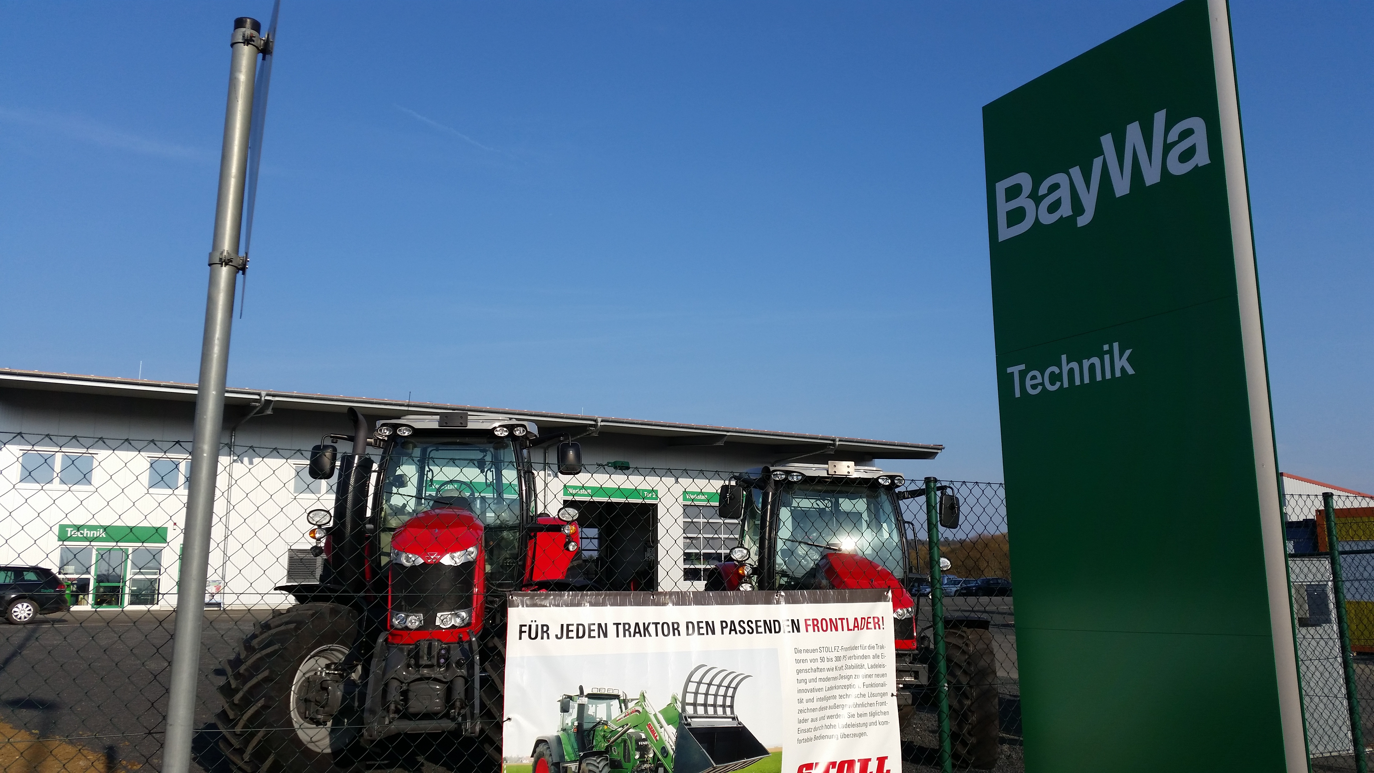 BayWa eröffnet modernes Werkstattzentrum in Abersfeld