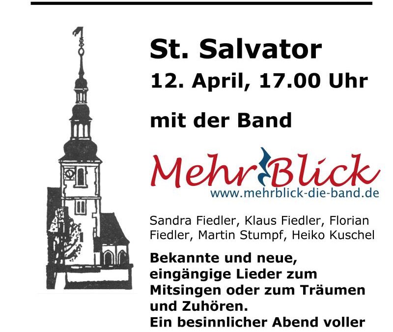 Mitsingabend „Du Gott der vielen tausend Wege“