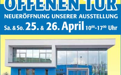 Käfer eröffnet neue Ausstellung mit zwei Tagen der offenen Tür