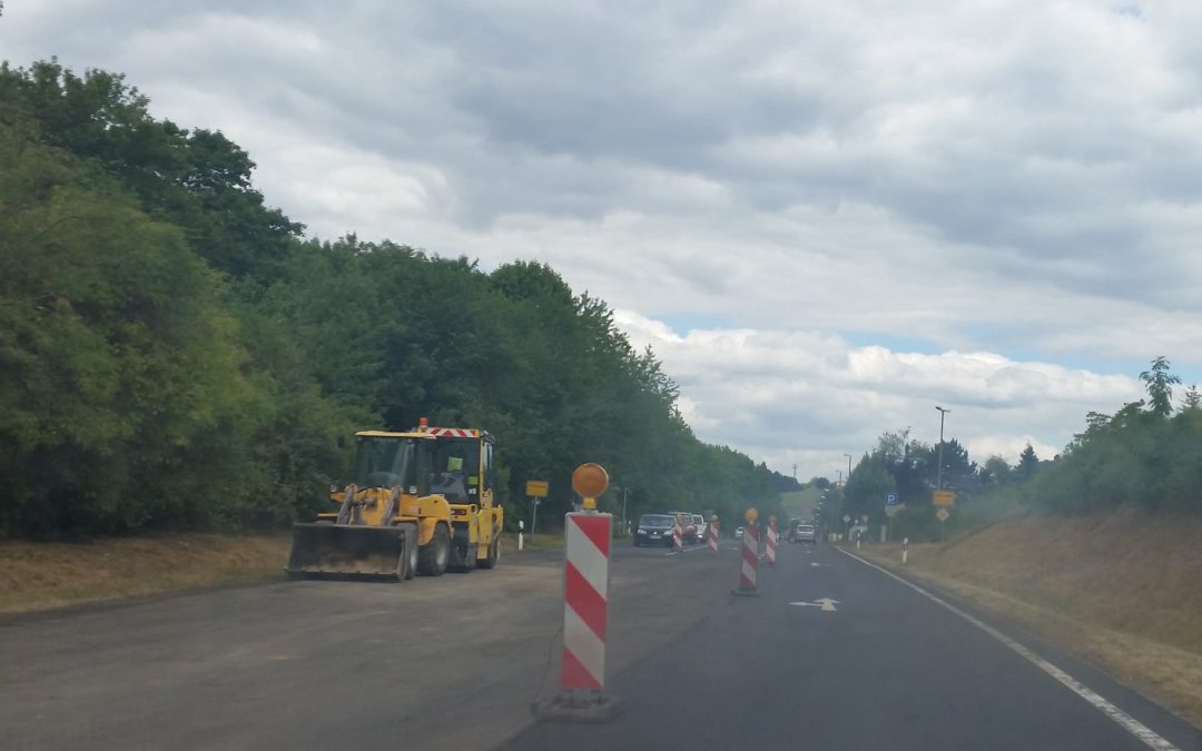 Ortsdurchfahrten von Schonungen und Mainberg erhalten leisen Asphalt