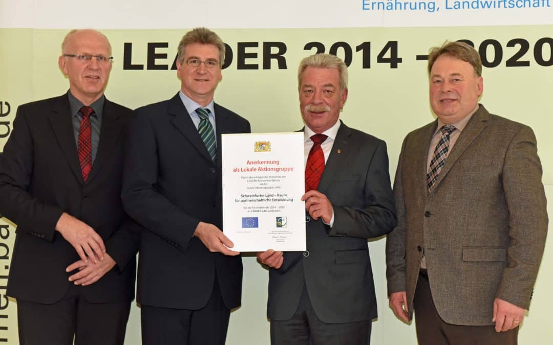 Lokale Aktionsgruppe Schweinfurter Land e. V. setzt ihre Arbeit in der neuen Leader-Förderperiode fort