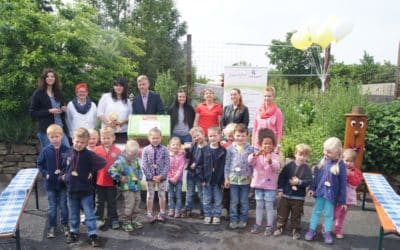 Kinder(gärten) summen ab sofort bei der Initiative „Schweinfurt summt!“ mit