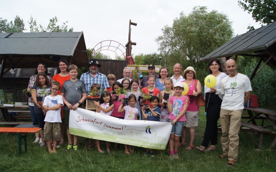 1. Bienenfest summt in Schweinfurt