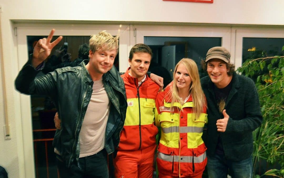 Ruhiges Konzert für die „Lifesaver“ im Willy-Sachs-Stadion