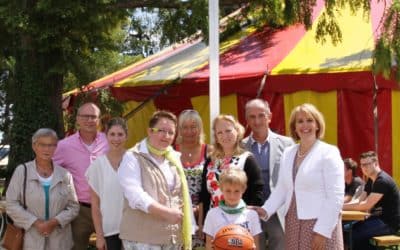 Neuwahlen und Basketballkorbübergabe beim „Förderkreis Maria Schutz“