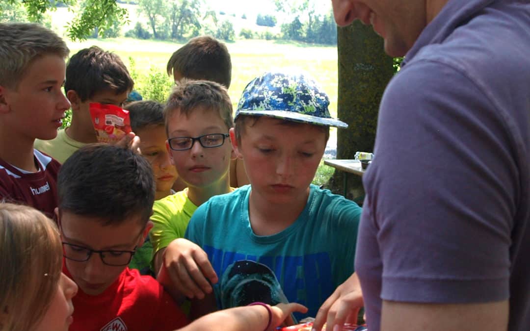 Kinderreporter interviewten Landrat Florian Töpper