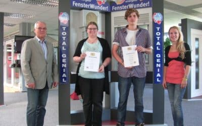 Erfolgreiche Azubis bei der Blaurock GmbH