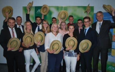 AOK-Auszubildende glänzten erneut durch überdurchschnittlich gute Ergebnisse