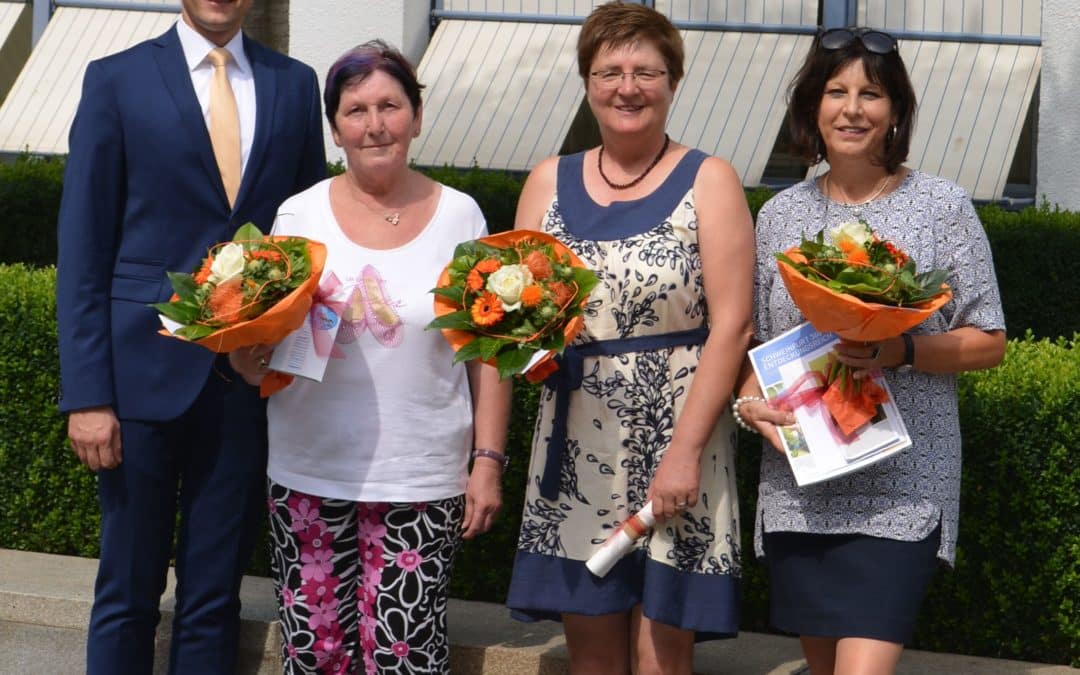 Mönchstockheimerin freut sich über ein Essen mit Landrat Florian Töpper