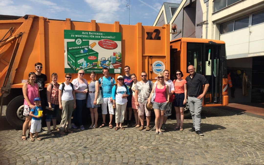 Russische Gäste besichtigten städtische Abfallwirtschaft