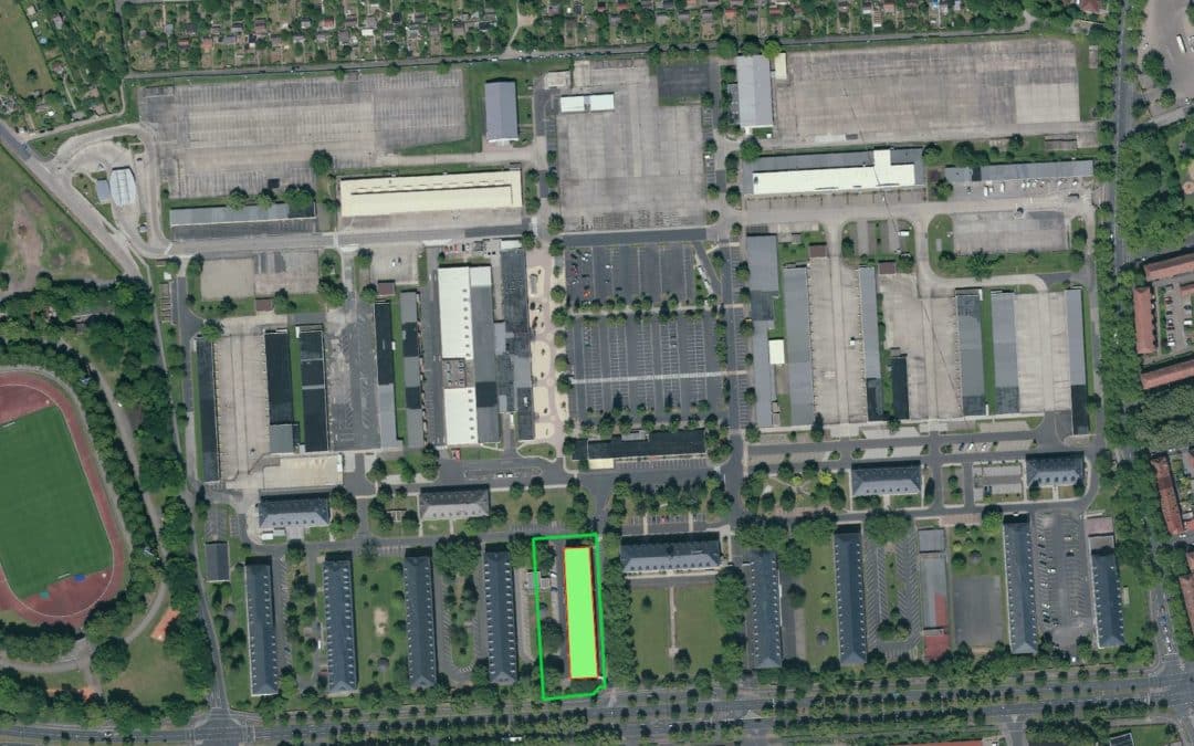 Studentenwohnungen in der Ledward-Kaserne