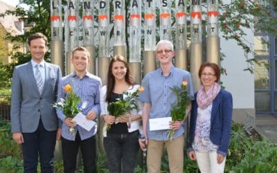 Landratsamt Schweinfurt: Sehr gute Prüfungsergebnisse bei den Auszubildenden
