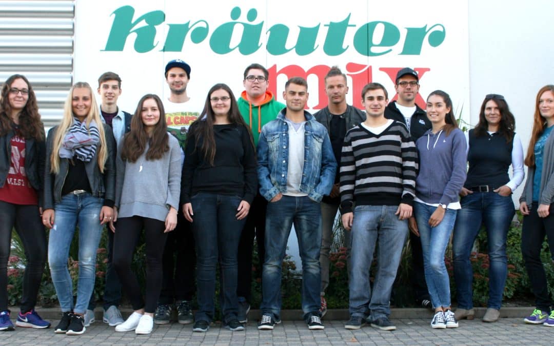 Azubis in Aktion – ein etwas anderer Arbeitstag bei Kräuter Mix