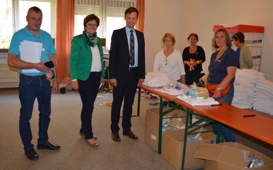 Notunterkunft in Werneck in Betrieb