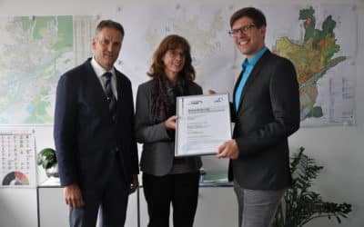 Eigenbetrieb Stadtentwässerung erhält erneut Qualitätssiegel