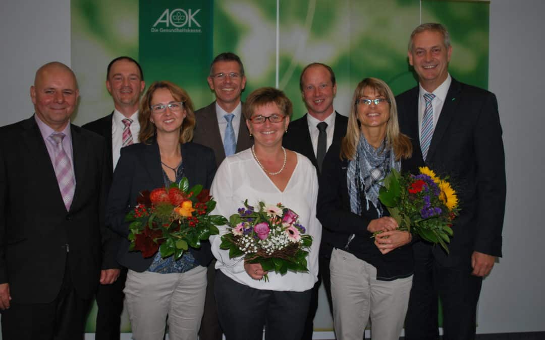 6 x „Silberhochzeit“ mit der AOK