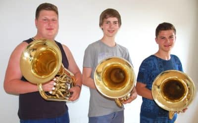 Nachwuchstalente am Euphonium