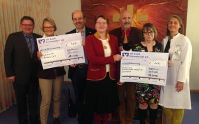 Eck und Kremling spenden 850,-€ Erlös aus Fahrradtour für Palliativstation