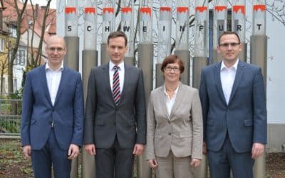 Aktive Unterstützung durch die Wirtschaftsförderung des Landkreises Schweinfurt