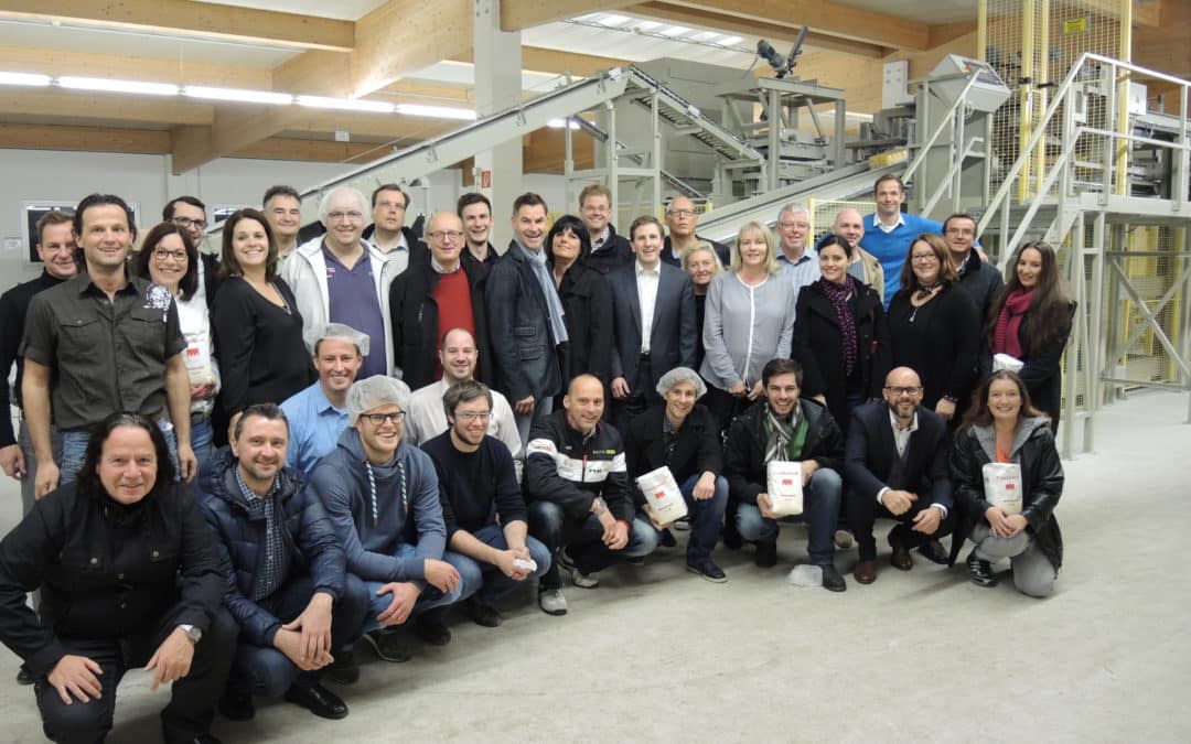 Wirtschaftsjunioren besichtigen Cramer Mühle