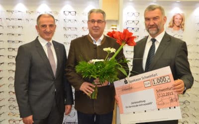 Brillen Voigt GmbH gewinnt 1.000 Euro bei bundesweiter Aktion des Sparkassen-Händlerservice