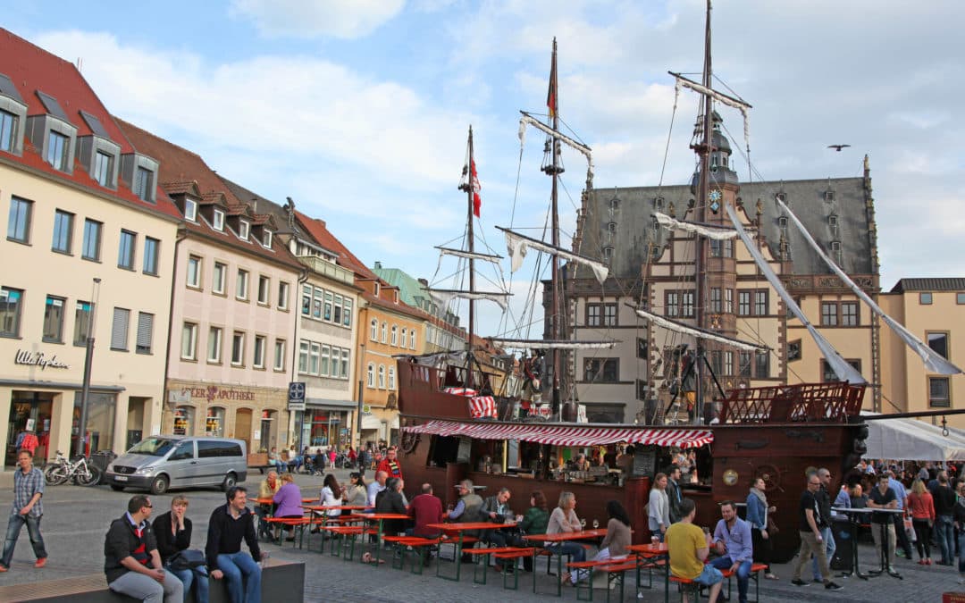 Zum 15. und letzten Mal: Fischmarkt in Schweinfurt Initiator und Organisator Horst Schneider verabschiedet sich