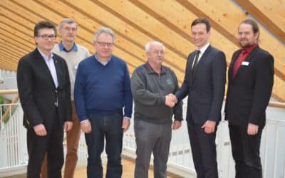Langjähriger Naturschutzwächter Ernst Bohlig verabschiedet