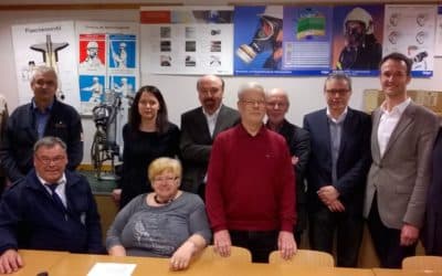 SPD-Fraktion vor Ort bei der Feuerwehr Schweinfurt