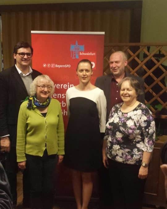 Generationenwechsel im SPD Ortsverein Gartenstadt