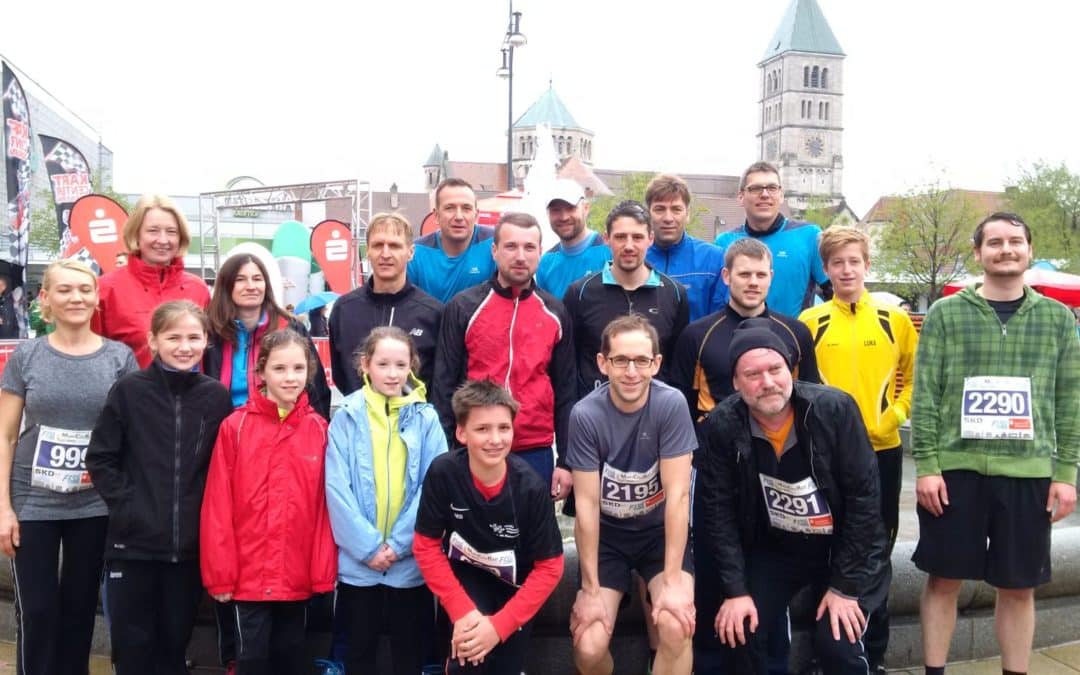 Laufender Einsatz für die Gemeinde Schonungen beim MainCityRun