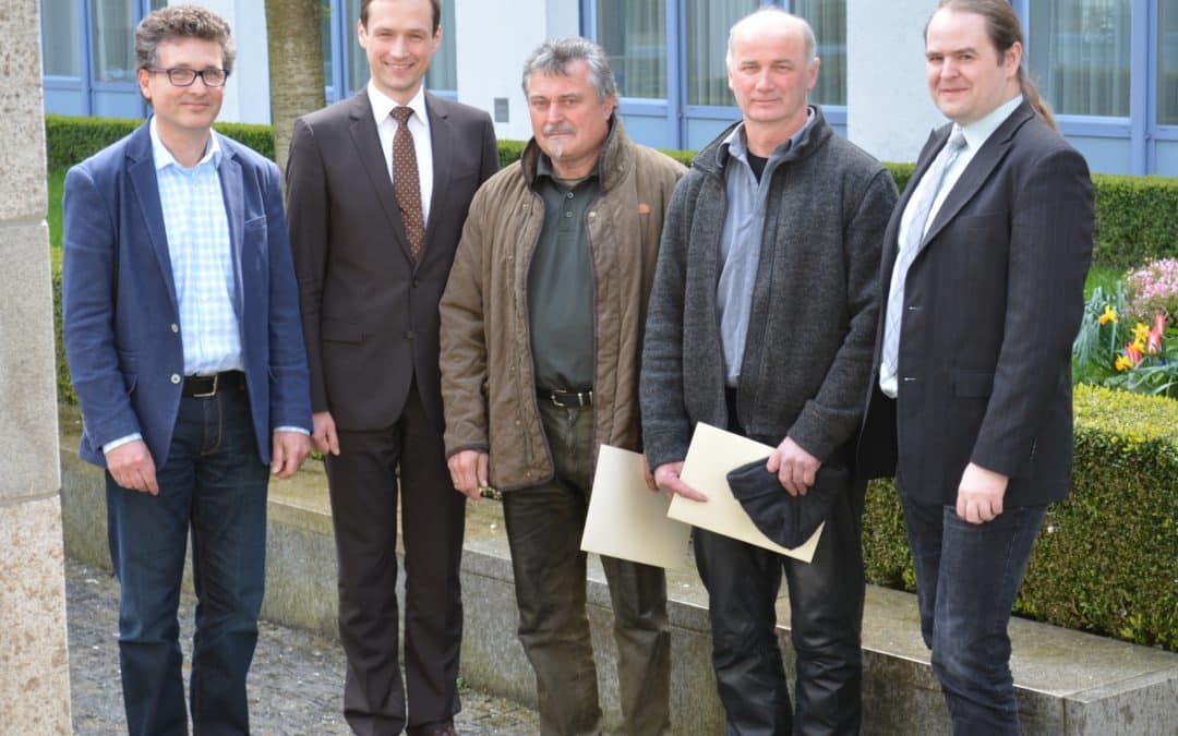 Konrad Liepold ist der erste ehrenamtliche Biberberater im Landkreis Schweinfurt