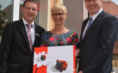PS-Gewinnerin bei der Sparkasse Schweinfurt – 10.000 Euro für Gudrun Tielesch aus Traustadt