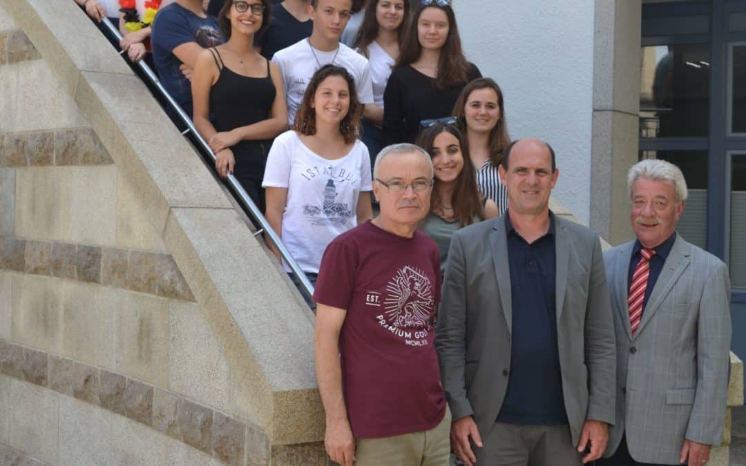Türkische Schüler zu Gast im Landratsamt Schweinfurt