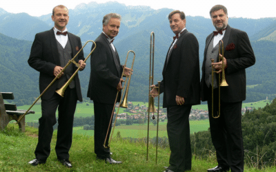 Das Posaunenquartett „Opus 4“ konzertiert in Schloss Zeilitzheim