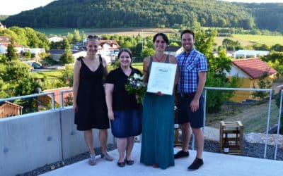 Ehrung beim Sommerfest der Wirtschaftsjunioren Bad Kissingen