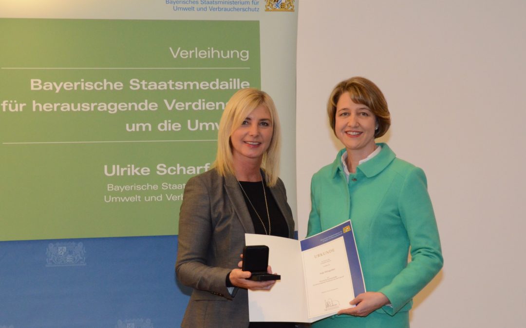 Umweltmedaille für Anja Weisgerber