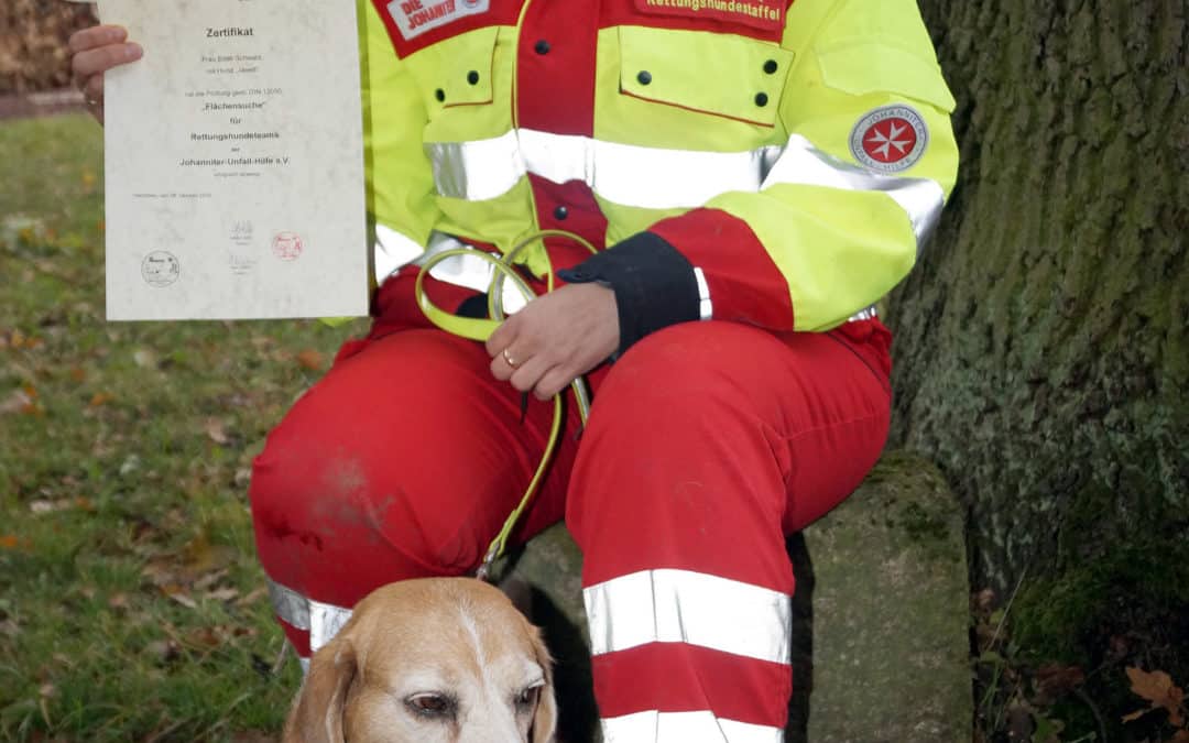 Zwei Teams aus Schweinfurt bestehen die Rettungshunde-Prüfung