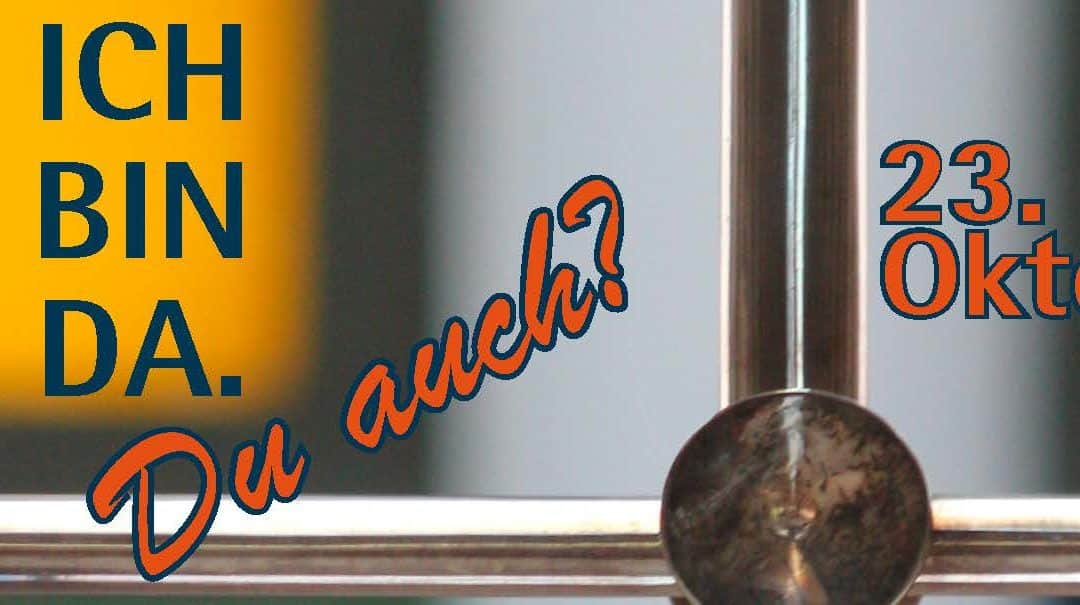 Gottesdienst-Initiative im ev. Dekanat Schweinfurt: „Ich bin da. Du auch?“