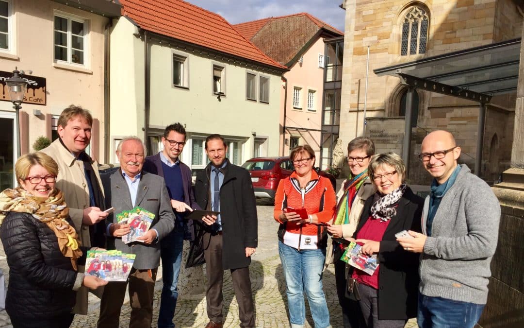 Für das Einkaufs- und Aufenthaltserlebnis: Kostenfreies WLAN in der Gerolzhöfer Altstadt