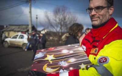 Johanniter-Weihnachtstrucker sammeln bis 24. Dezember Hilfspakete