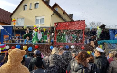 Fantastischer Faschingsumzug in Abersfeld