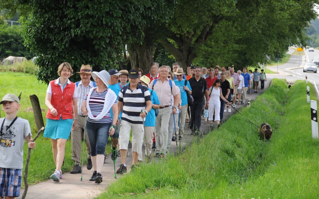 Wahlkreiswanderung mit Dr. Anja Weisgerber vom 20. bis 22. Juli 2017