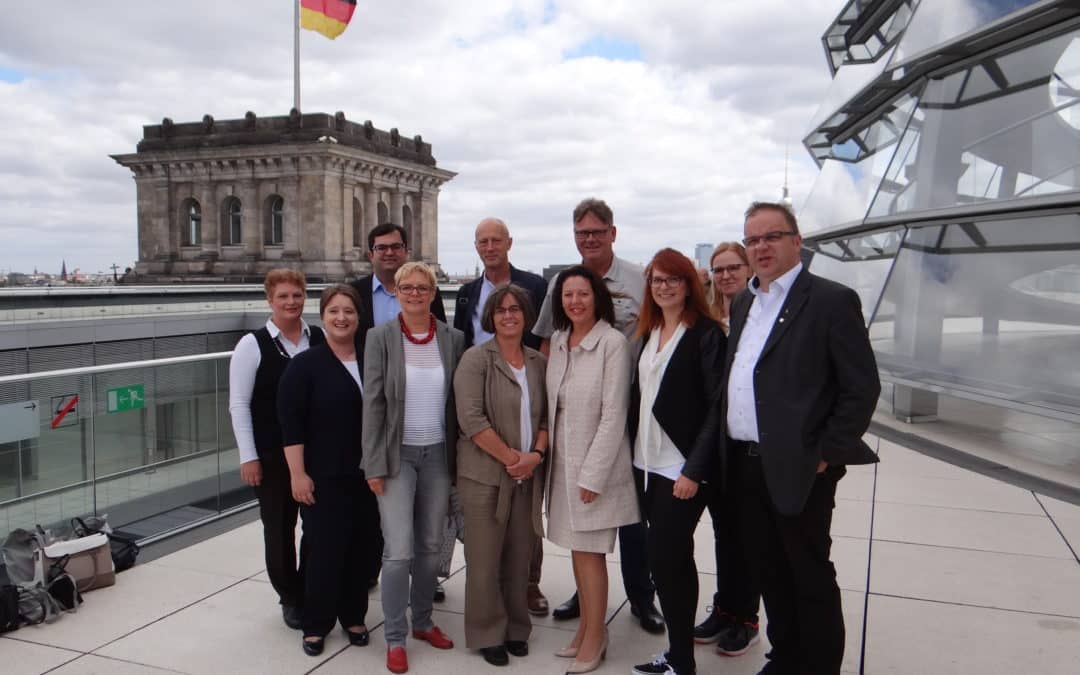 Wirtschaftsjunioren Bad Kissingen auf politischer Informationsreise in Berlin