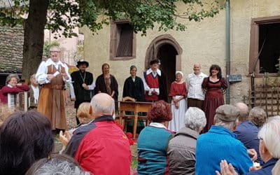 Schlosshof Oberschwarzach wurde zur Bühne