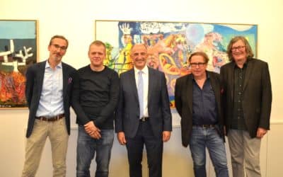 Die GRAND TOUR mit Rüdiger Giebler und Moritz Götze jetzt in der Sparkassengalerie Schweinfurt