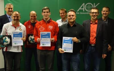 Unterfrankens fairste Jugendfussballteams wurden in diesem Jahr in Schweinfurt auszgezeichnet