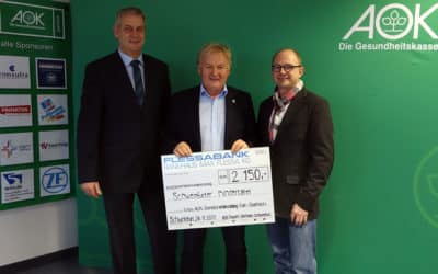 AOK Fun-Biathlon erbrachte 2150 Euro für die Schweinfurter Kindertafel