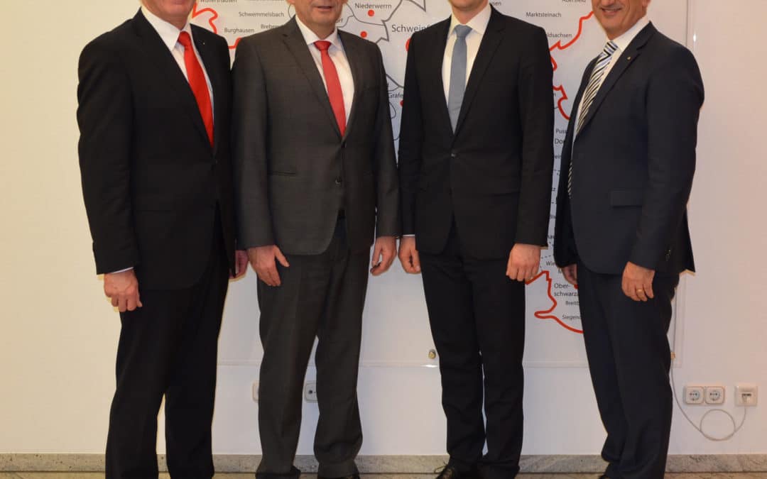 Berthold Stahl wird neues Vorstandsmitglied bei der Sparkasse Schweinfurt