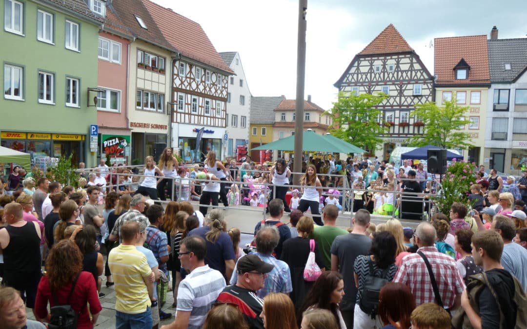 Vorbereitungen für die Mellrichstädter Leckerbissen am letzten Wochenende im Juni laufen auf vollen Touren